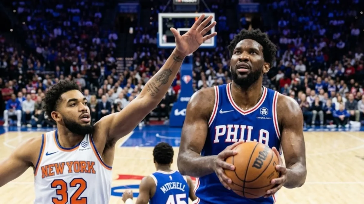 76ers vs Knicks match stats