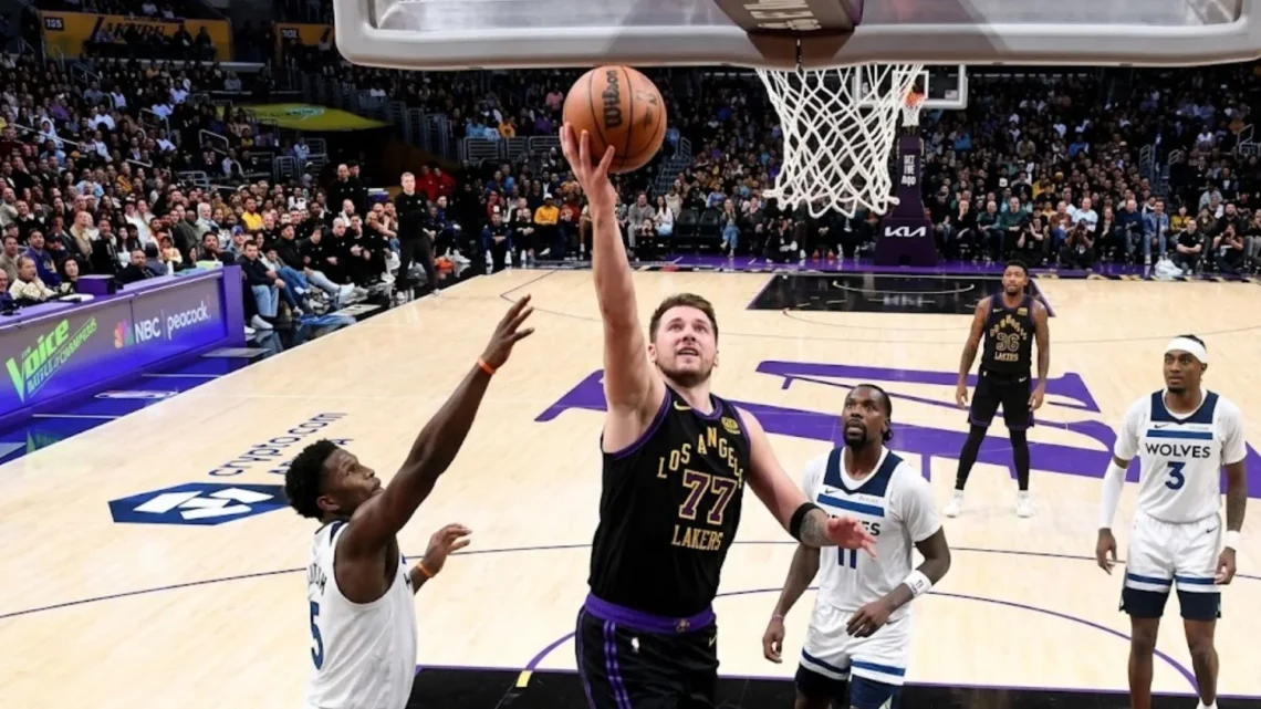 Timberwolves vs Lakers Match Score and Stats