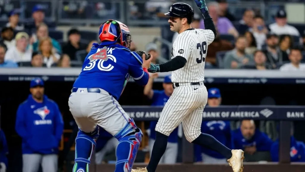 Blue Jays vs Yankees Match Score and stats