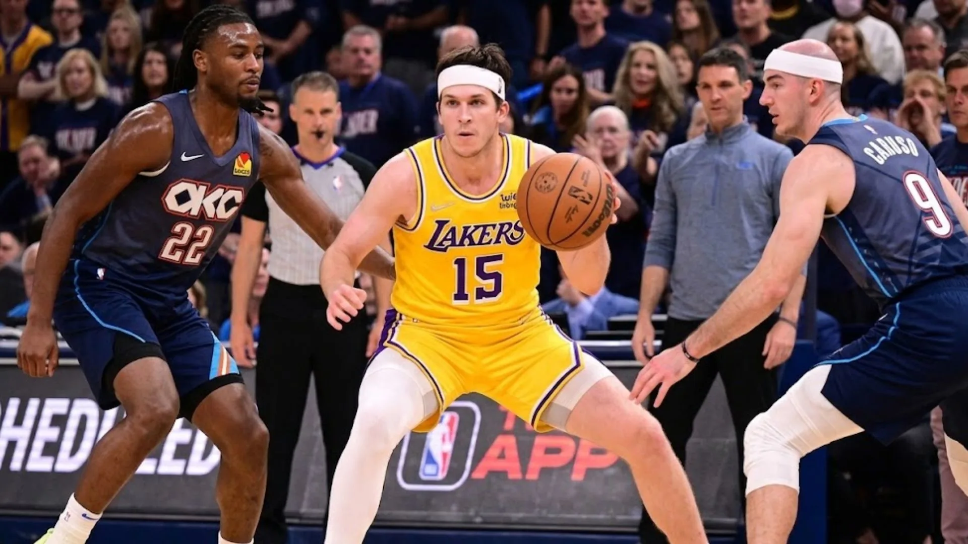 Lakers vs Thunder match stats